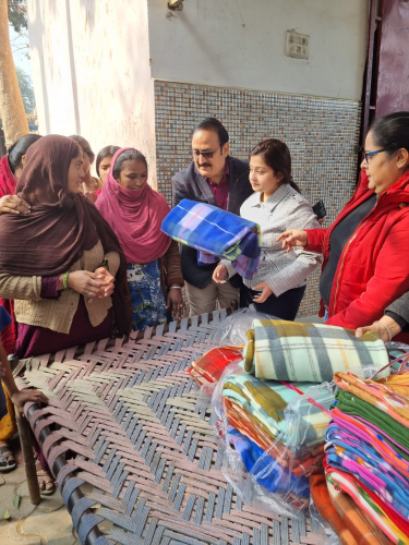 Blankets Distribution